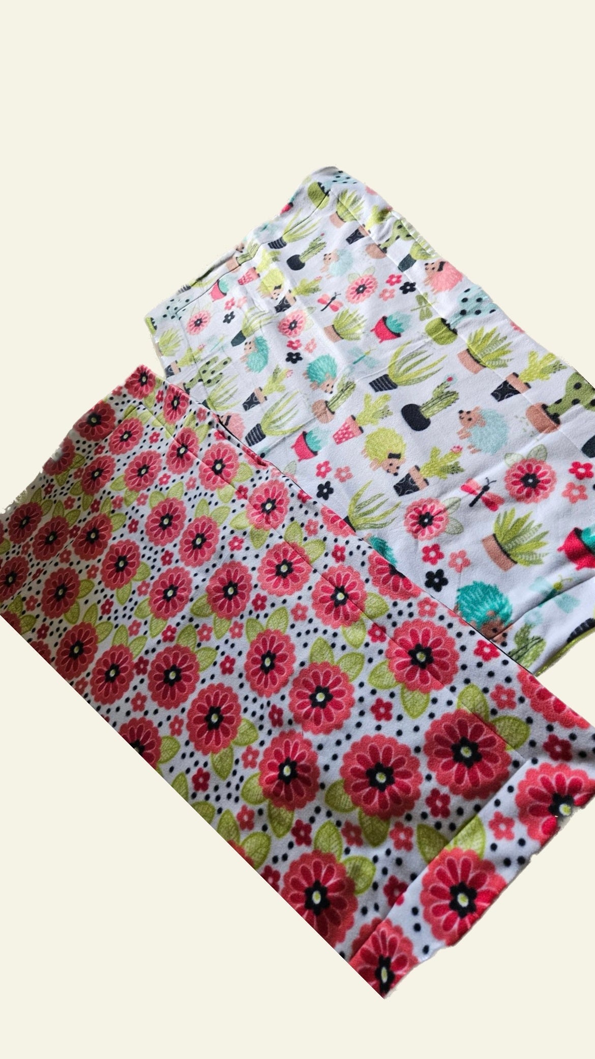 Cage Liners up-cycled fleece 14" grids