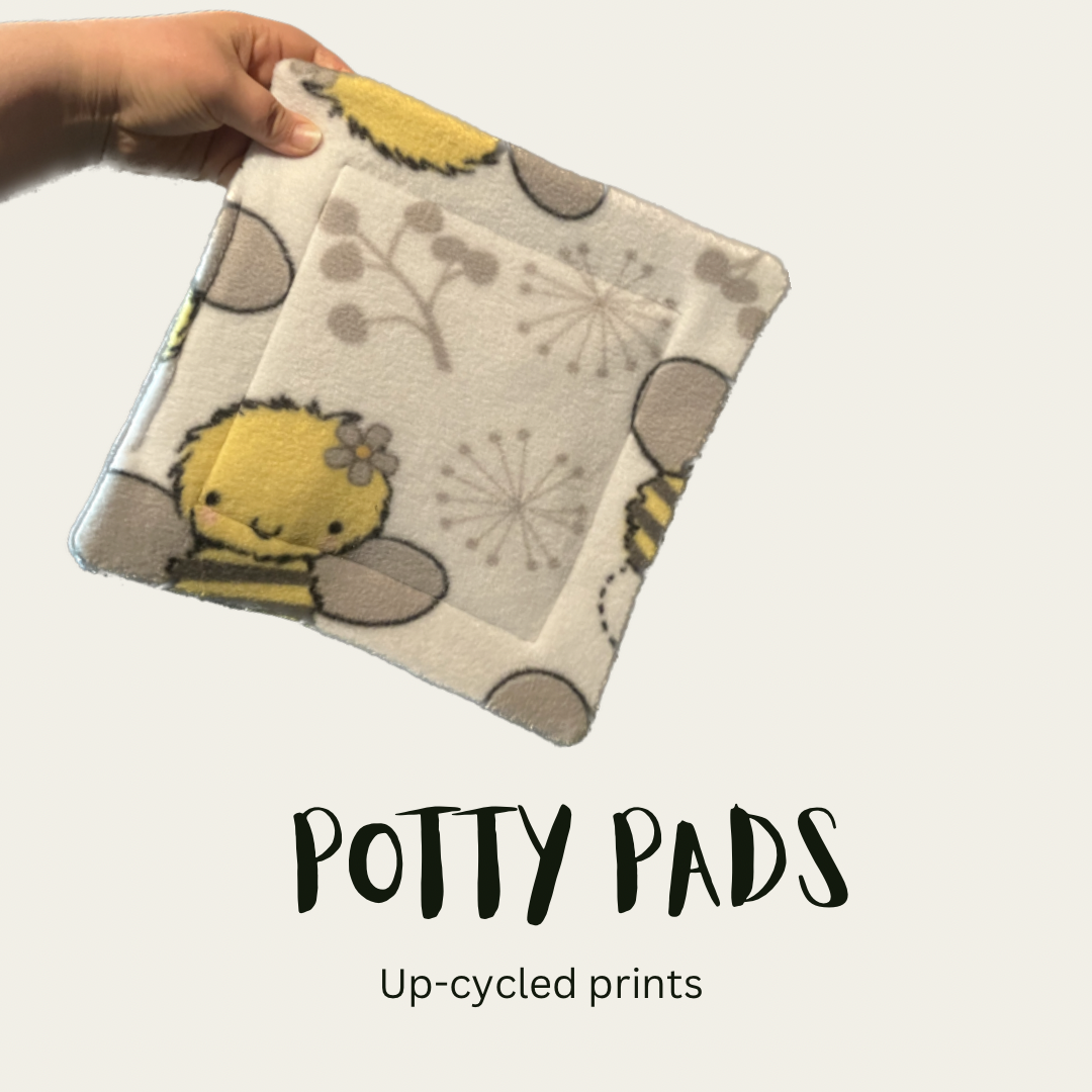 Potty Pads Upcycled Fleece